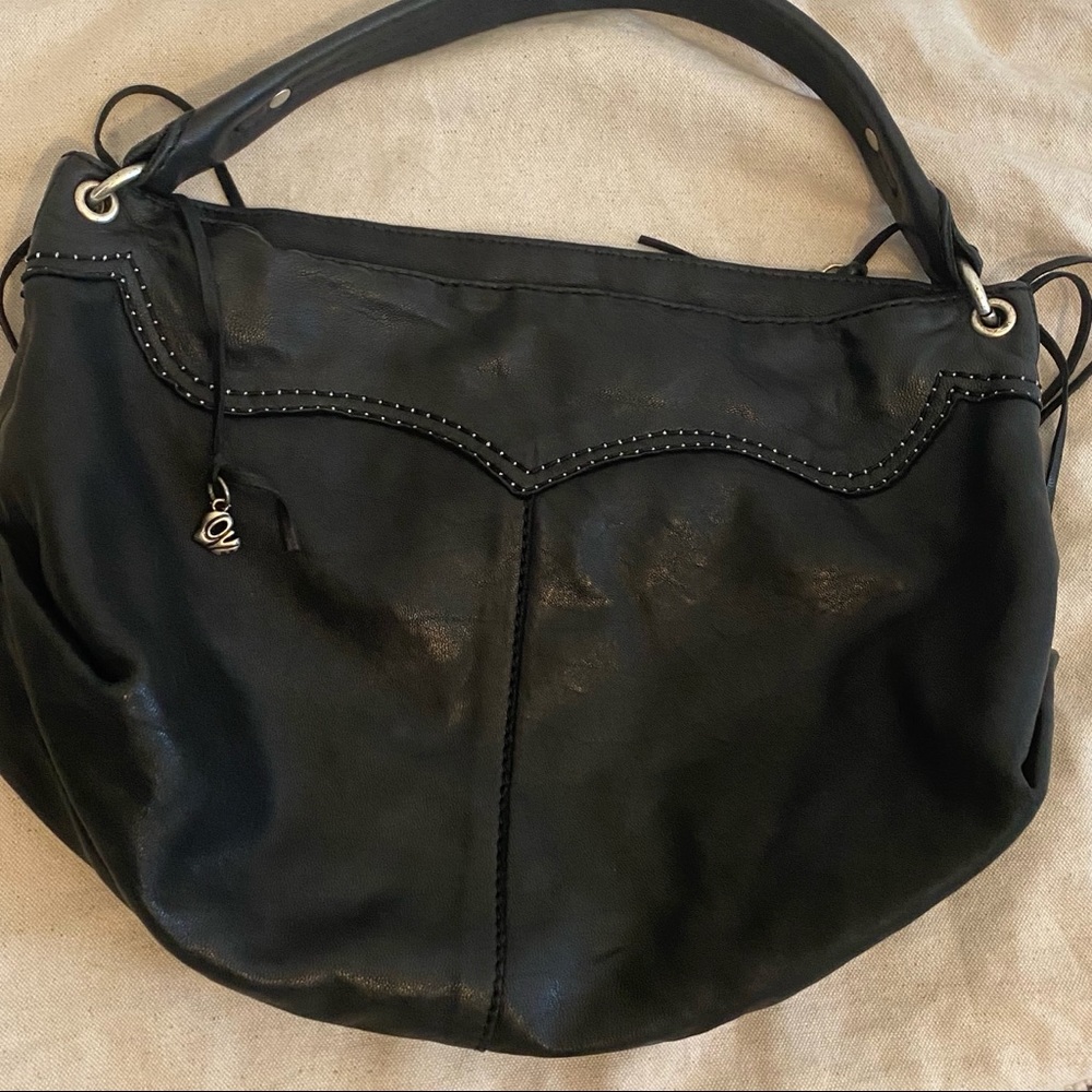 Black Leather Lucky Brand Purse